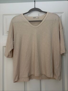 Malibu Barefoot Dreams Collection V Neck Tee XS